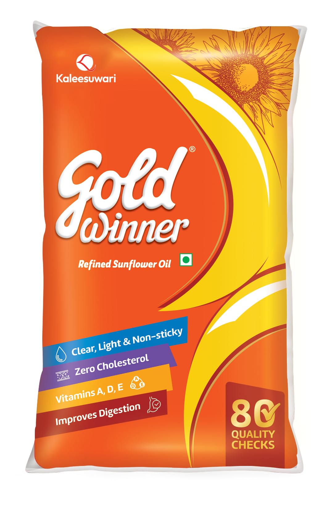 Gold Winner Refined Oil 1 Ltr